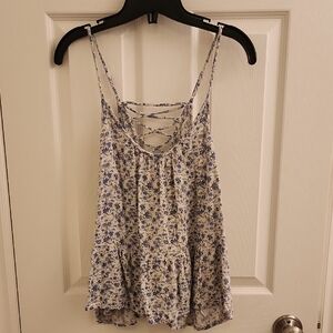 American Eagle Outfitters Floral Strappy Camisole